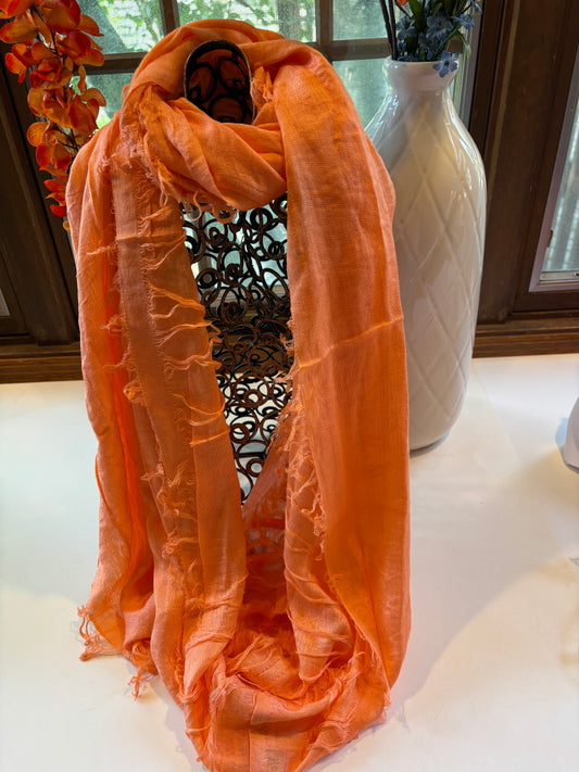 Orange Scarf