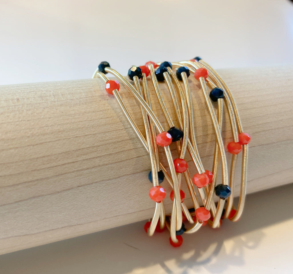 Unique multi-strand bracelet