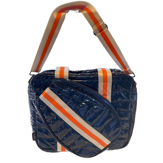 Orange and Blue Pickleball Tote