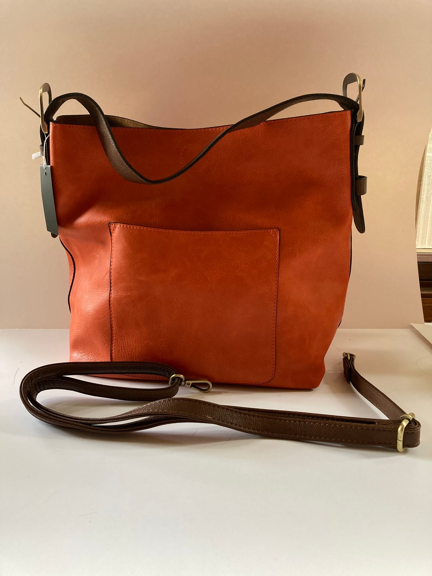 Orange Tote HandBag