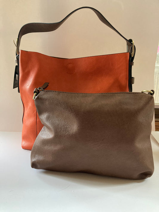 Orange Tote HandBag