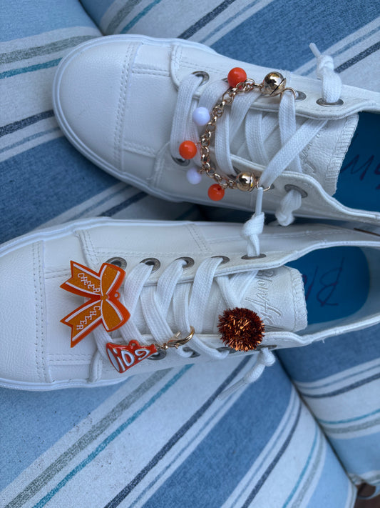 Orange Gameday Shoe Charms