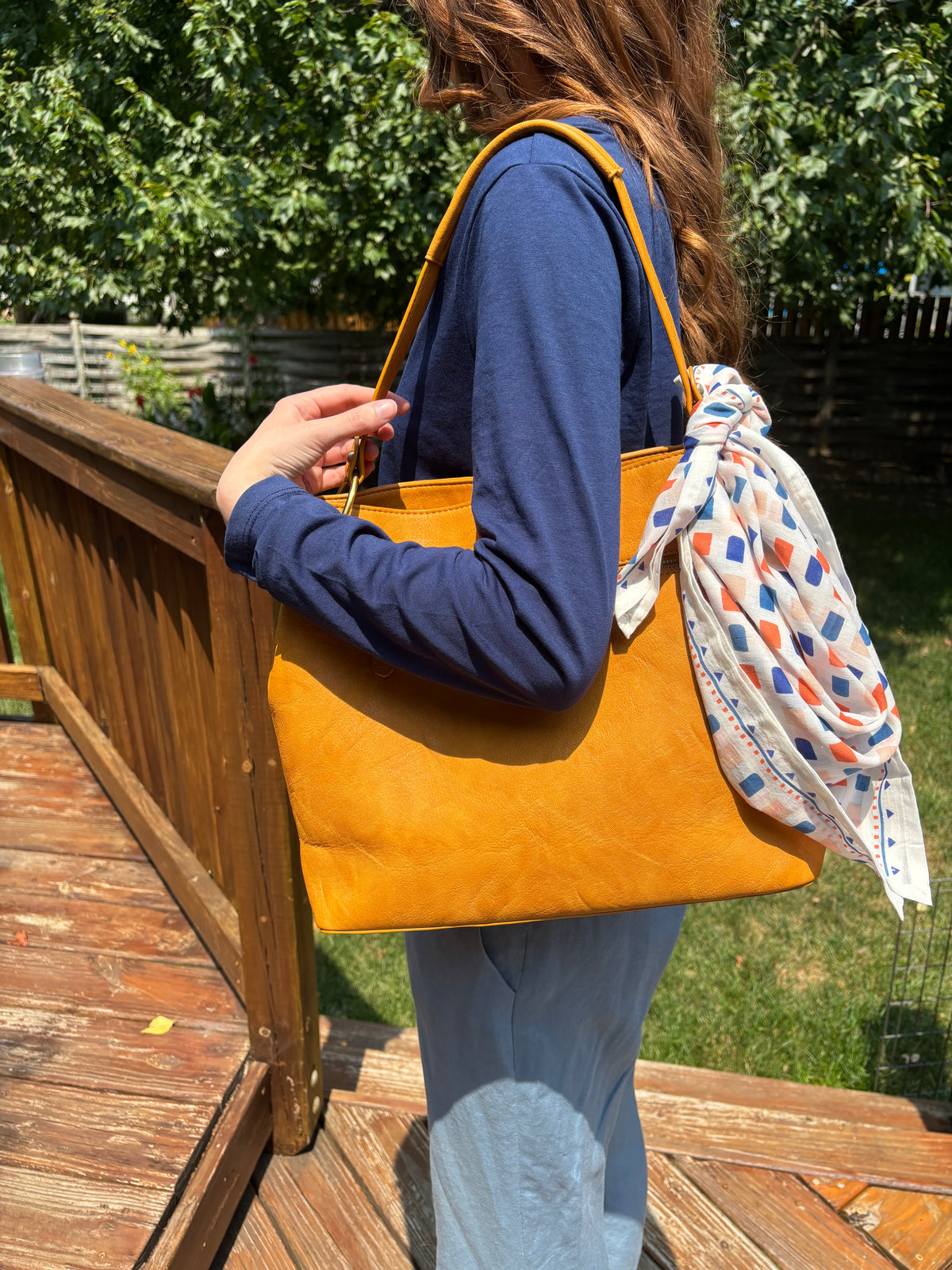 Orange Handbag