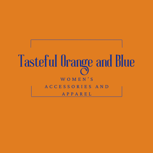 Tasteful Orange and Blue