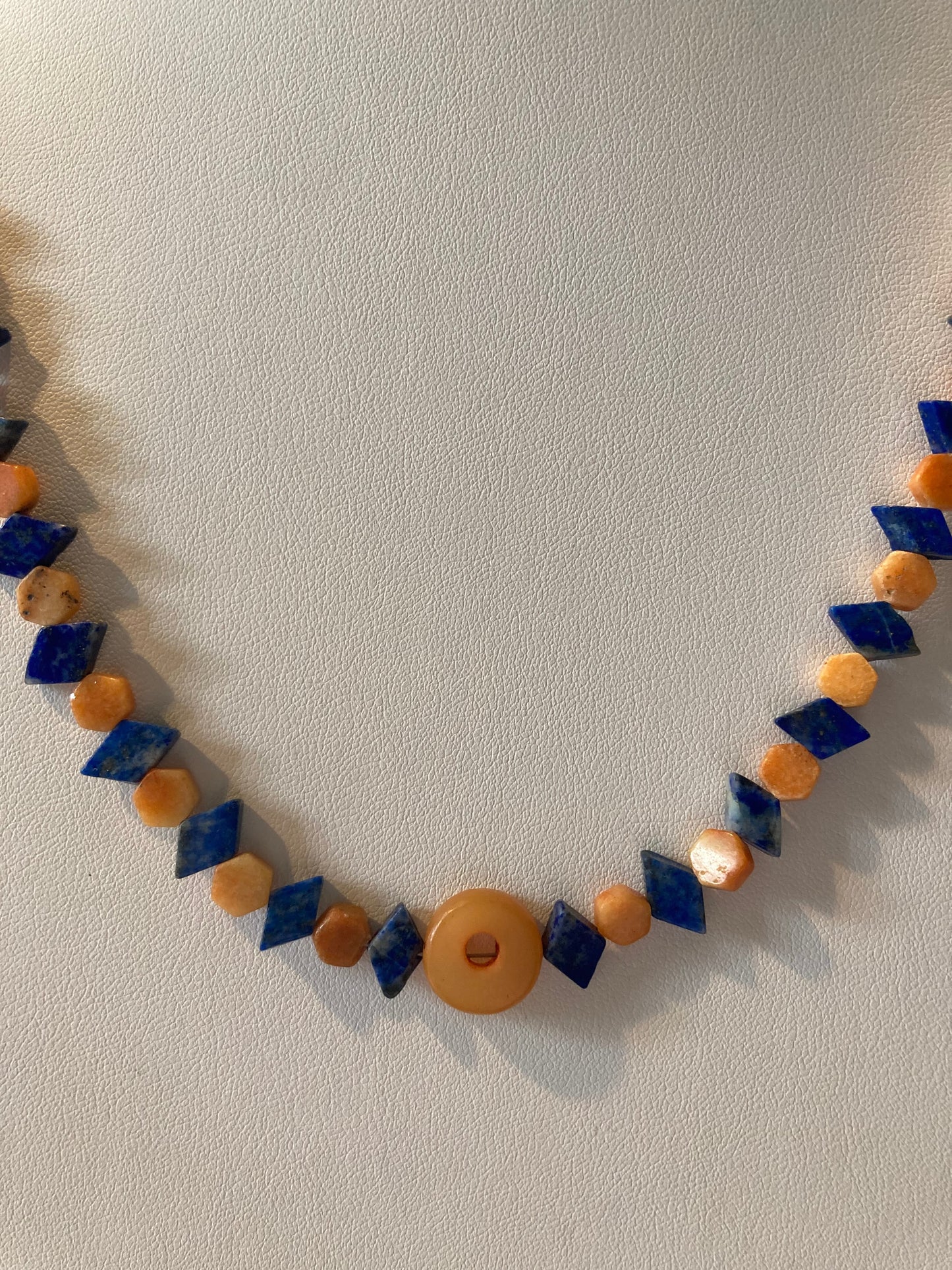 Lapis stone necklace