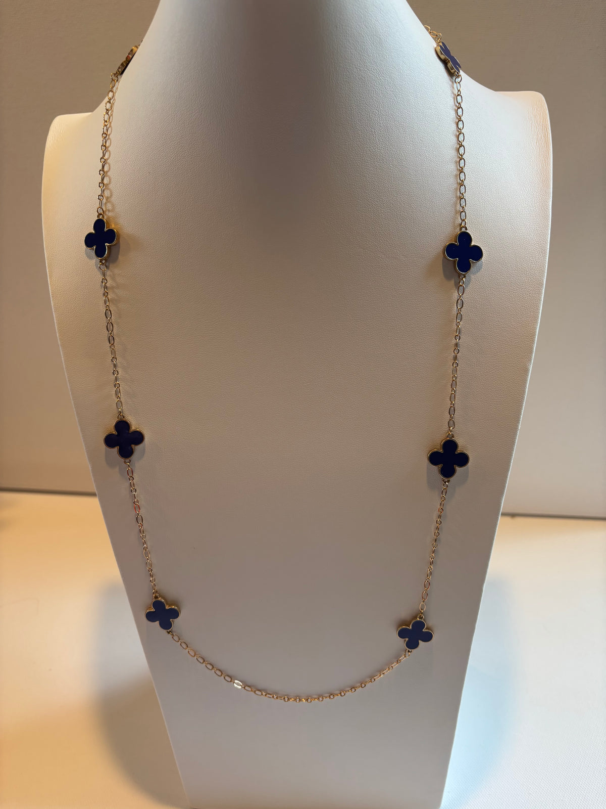 Orange or Blue Medallion necklace