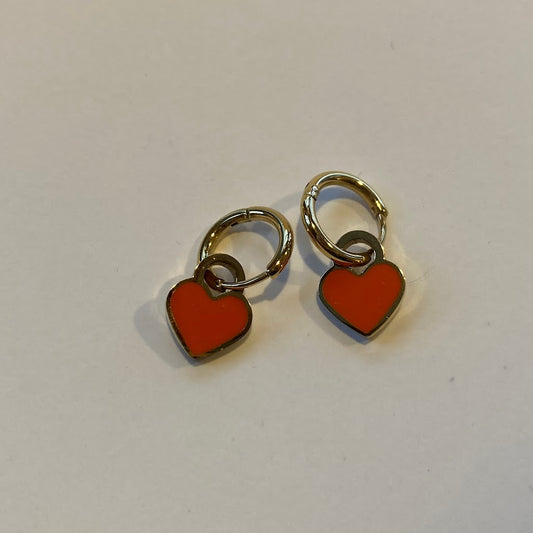 Orange Earrings