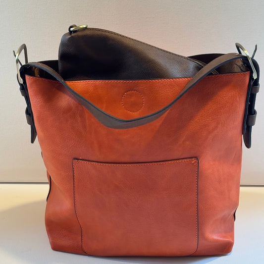 Orange Tote HandBag