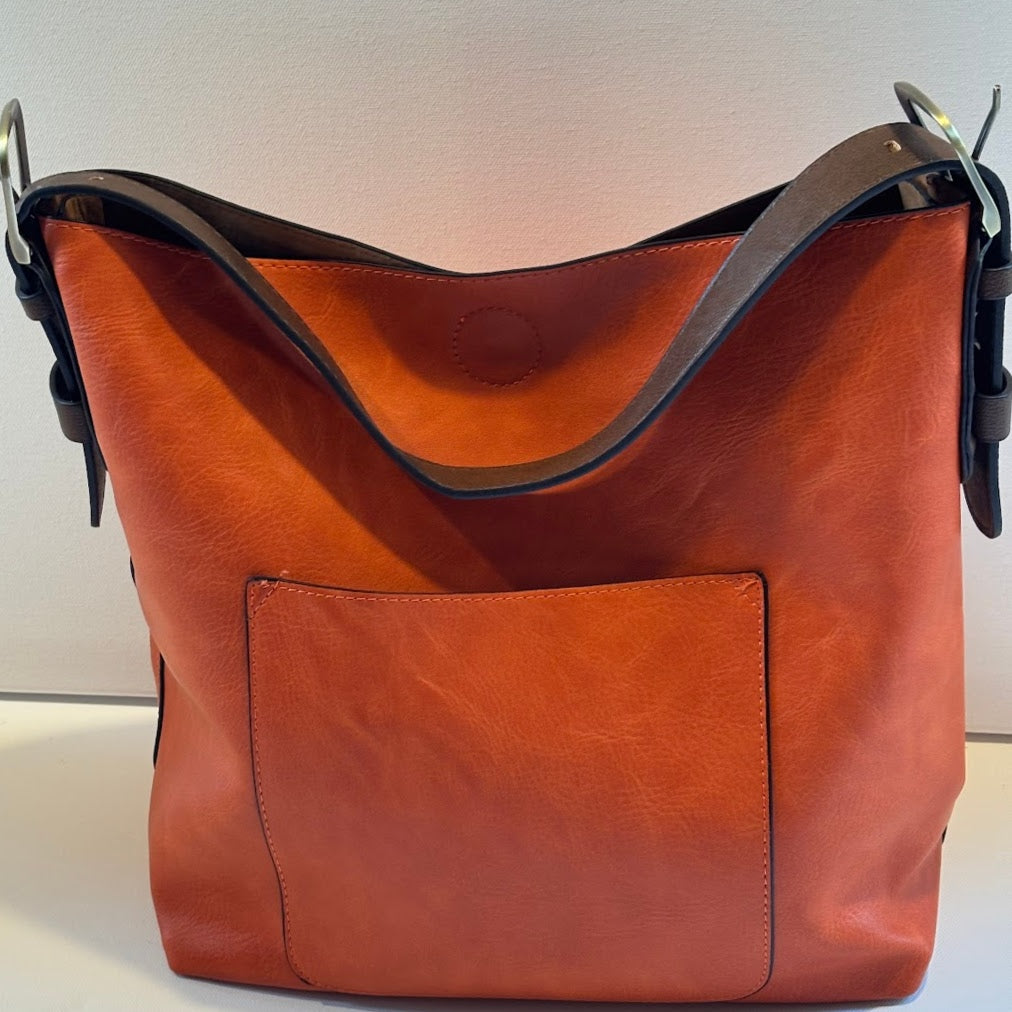 Orange Tote HandBag